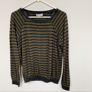 Michael Stars Striped Long Sleeve
